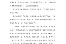 昌吉旅游感想(张家界旅游感想)